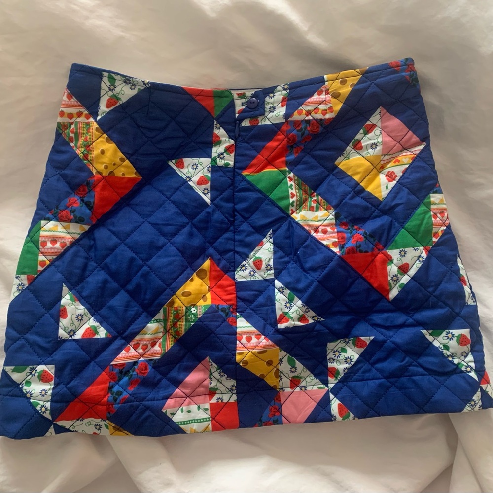 Lisa Says Gah Quilted Skirt - Picture 2 of 4